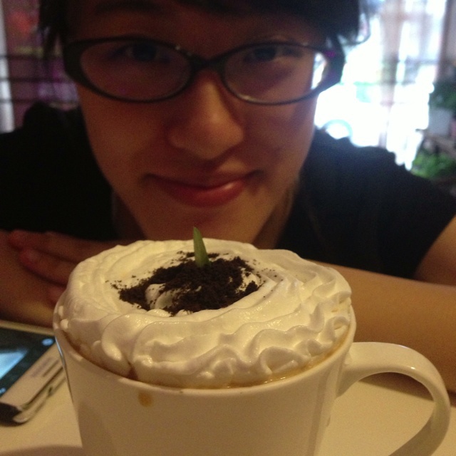 盆栽奶茶