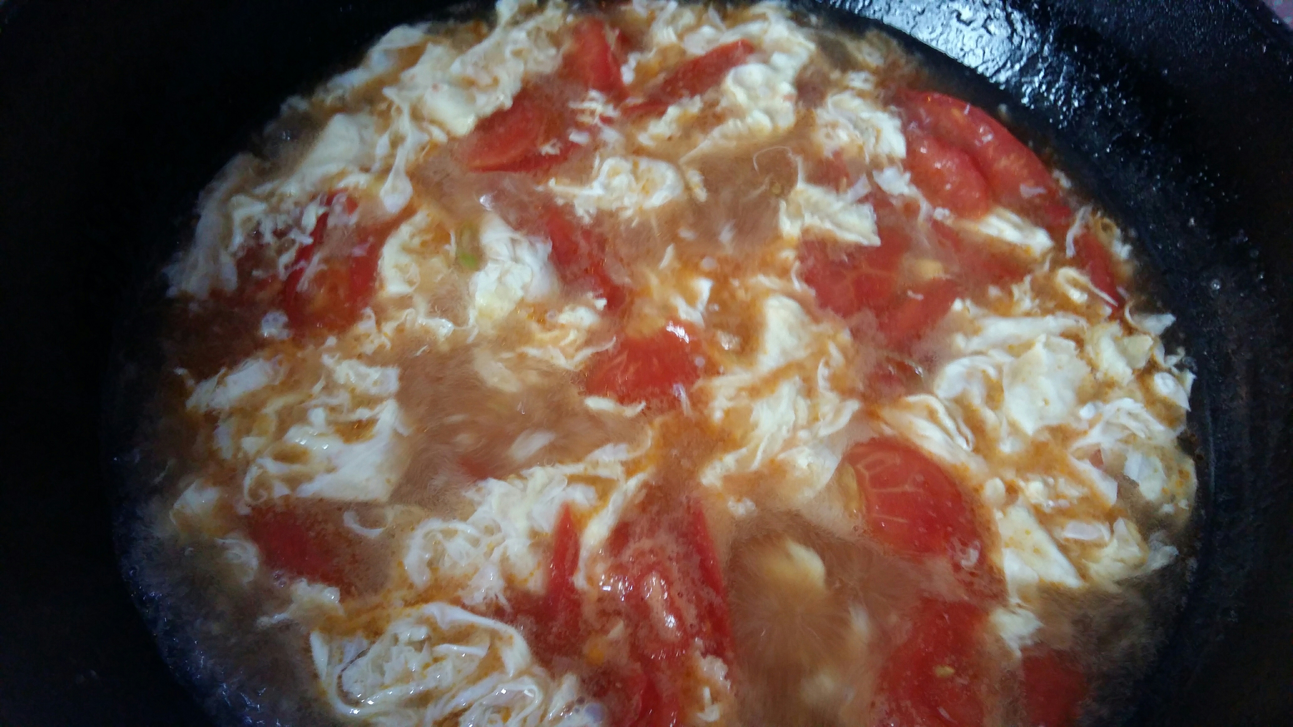 西红柿鸡蛋汤的做法 步骤4
