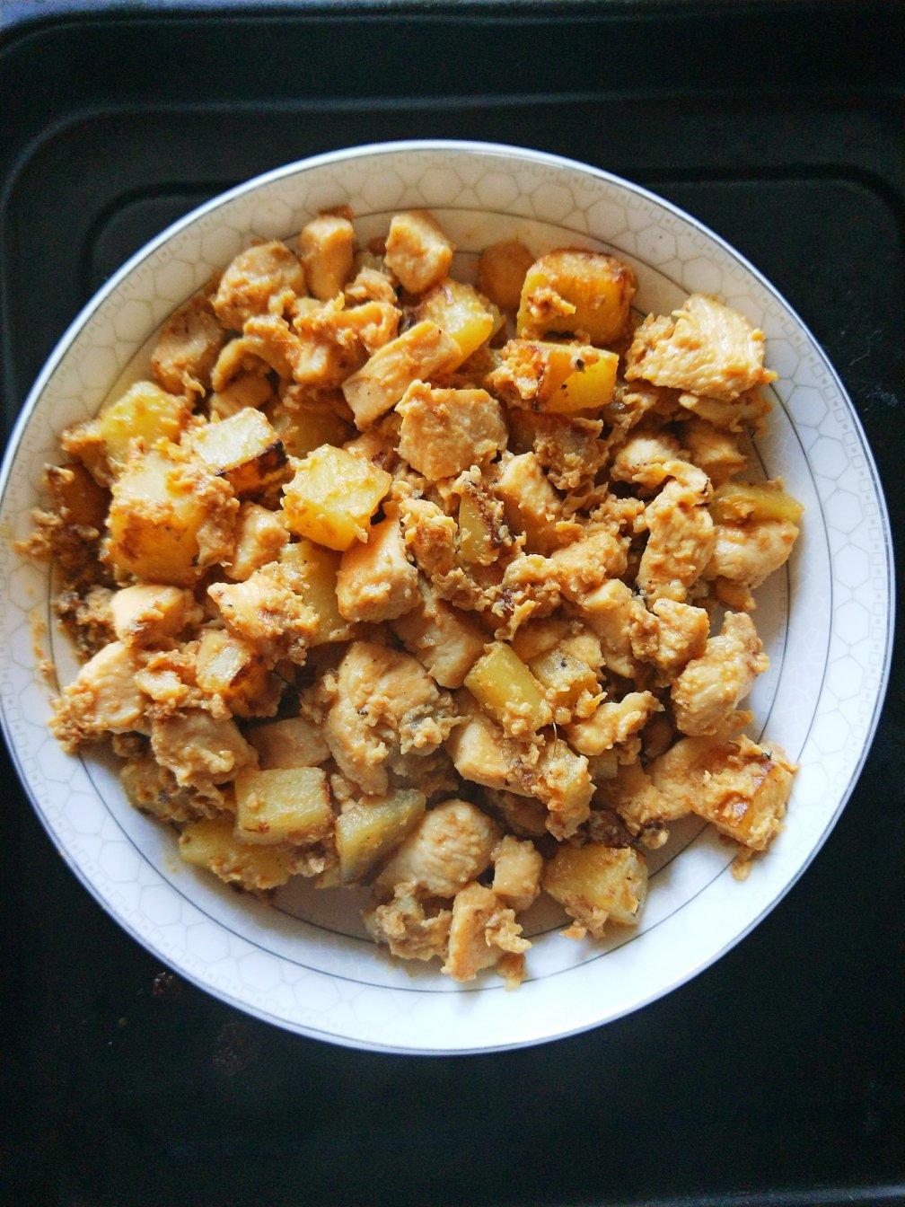 一道怎么做都好吃的干煎土豆鸡丁（红烧，咖喱，椒盐，孜然）