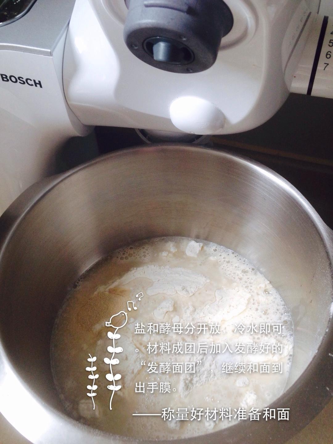 纯奶手撕吐司的做法 步骤1