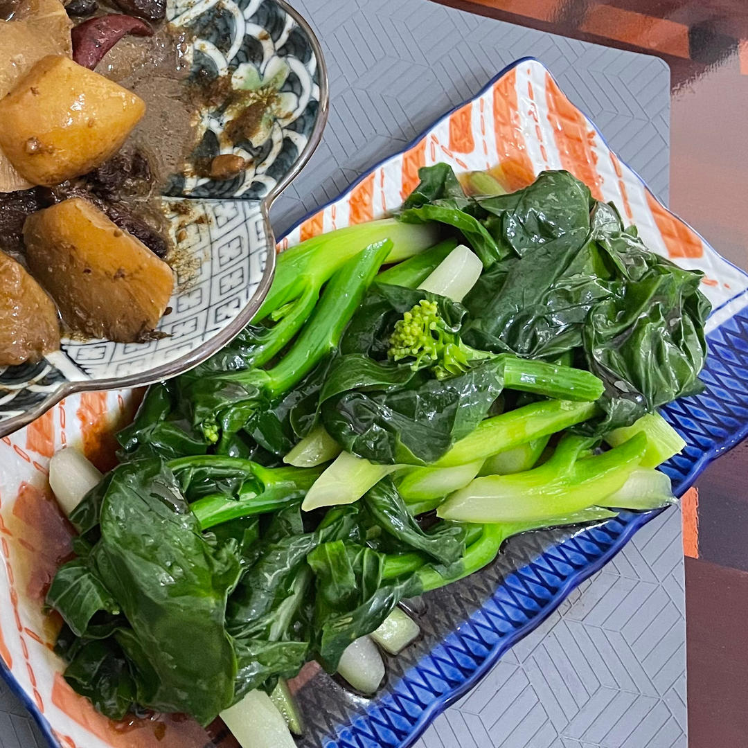 白灼芥兰