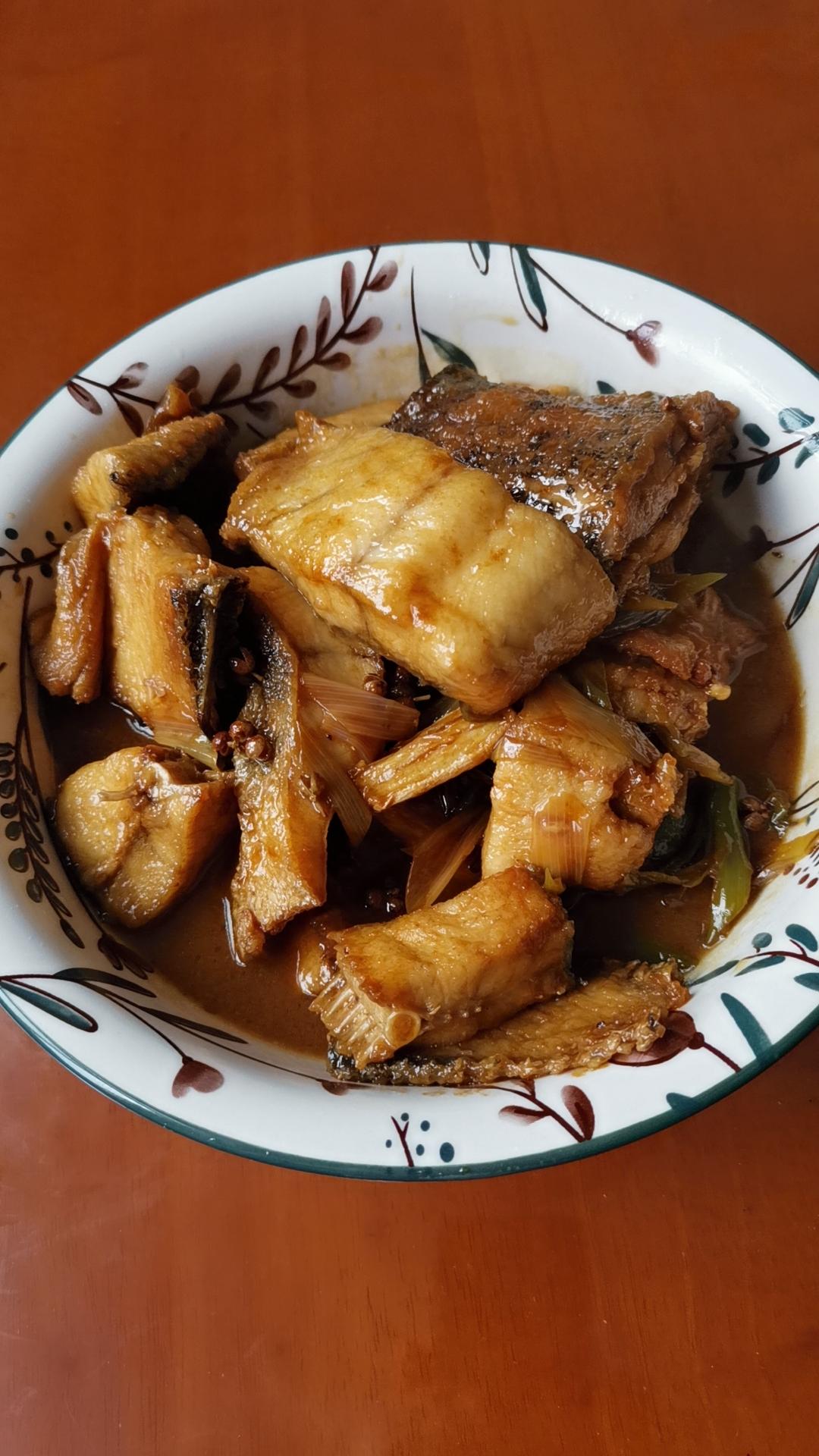 红烧黑鱼段