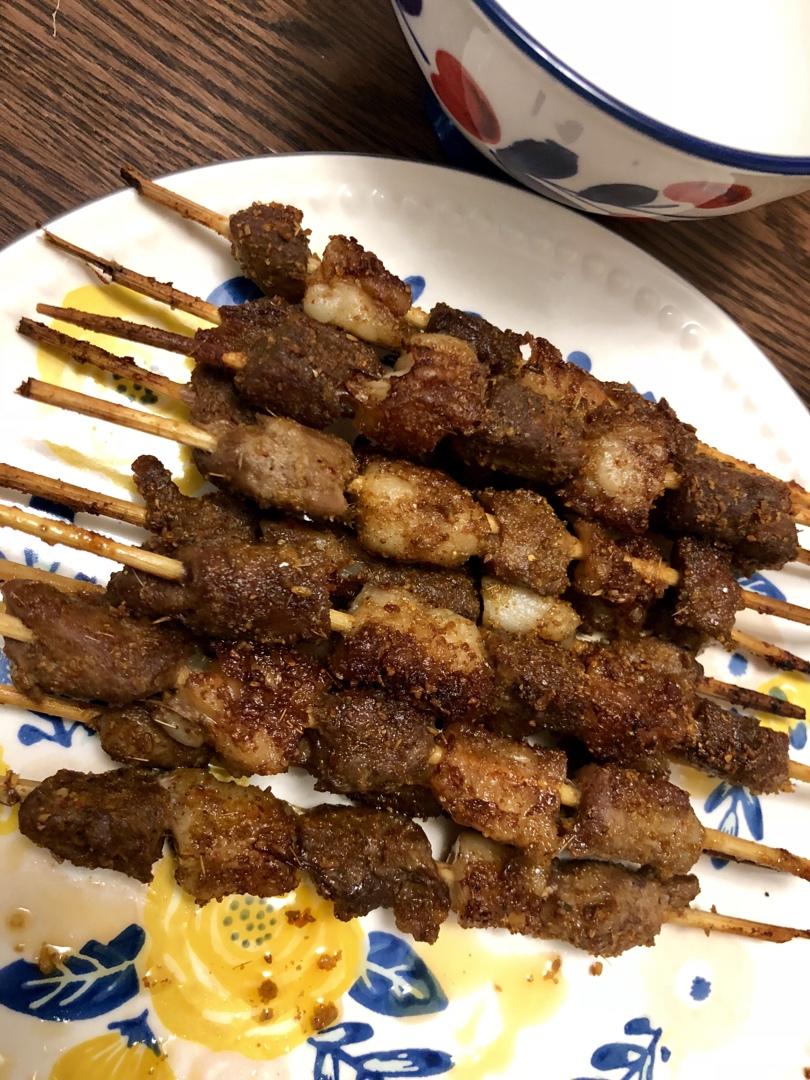 烤羊肉串
（烤箱版）
