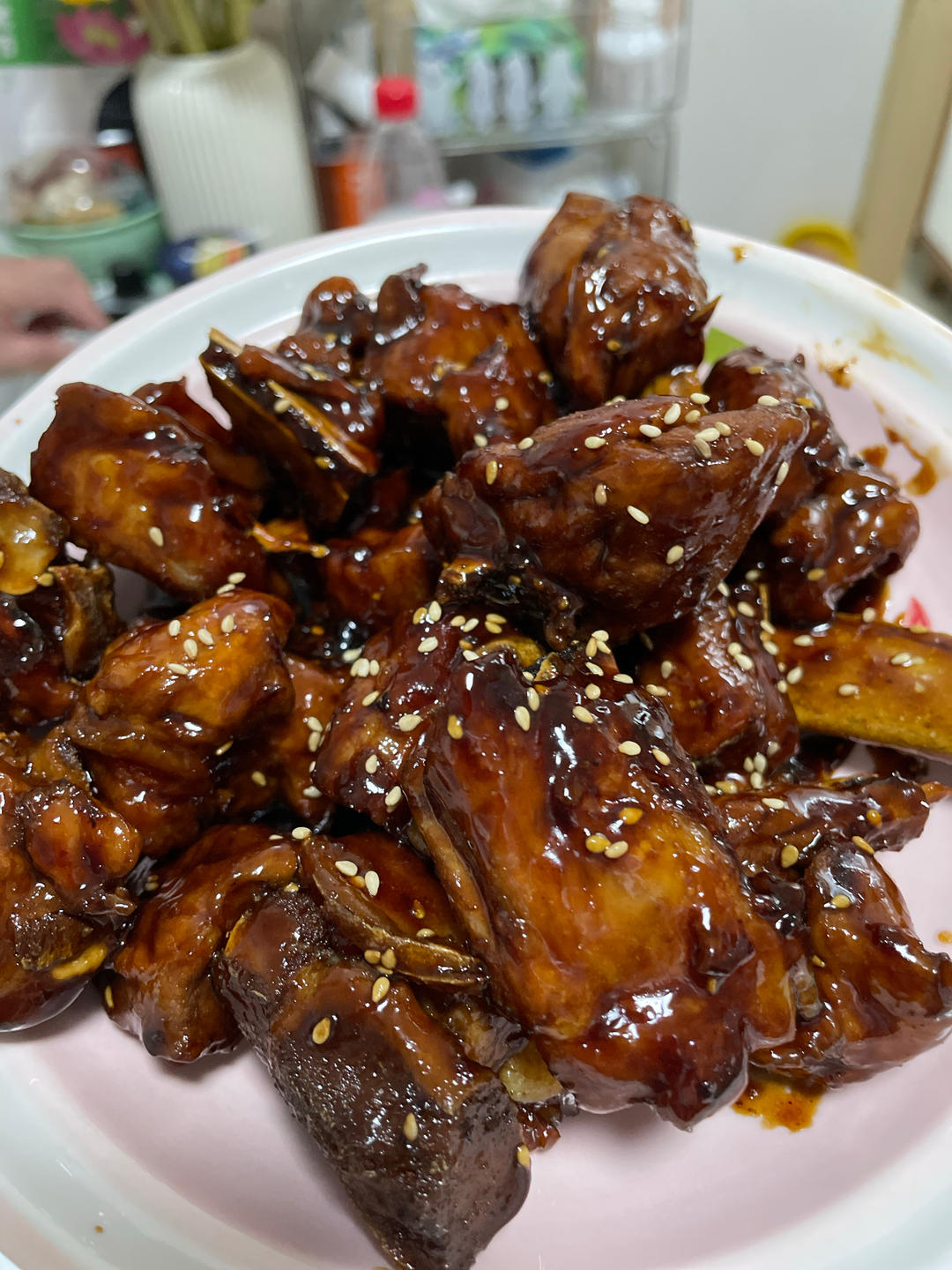 糖醋排骨/糖醋小排（不放油）（12345口诀做出正宗上海本帮）