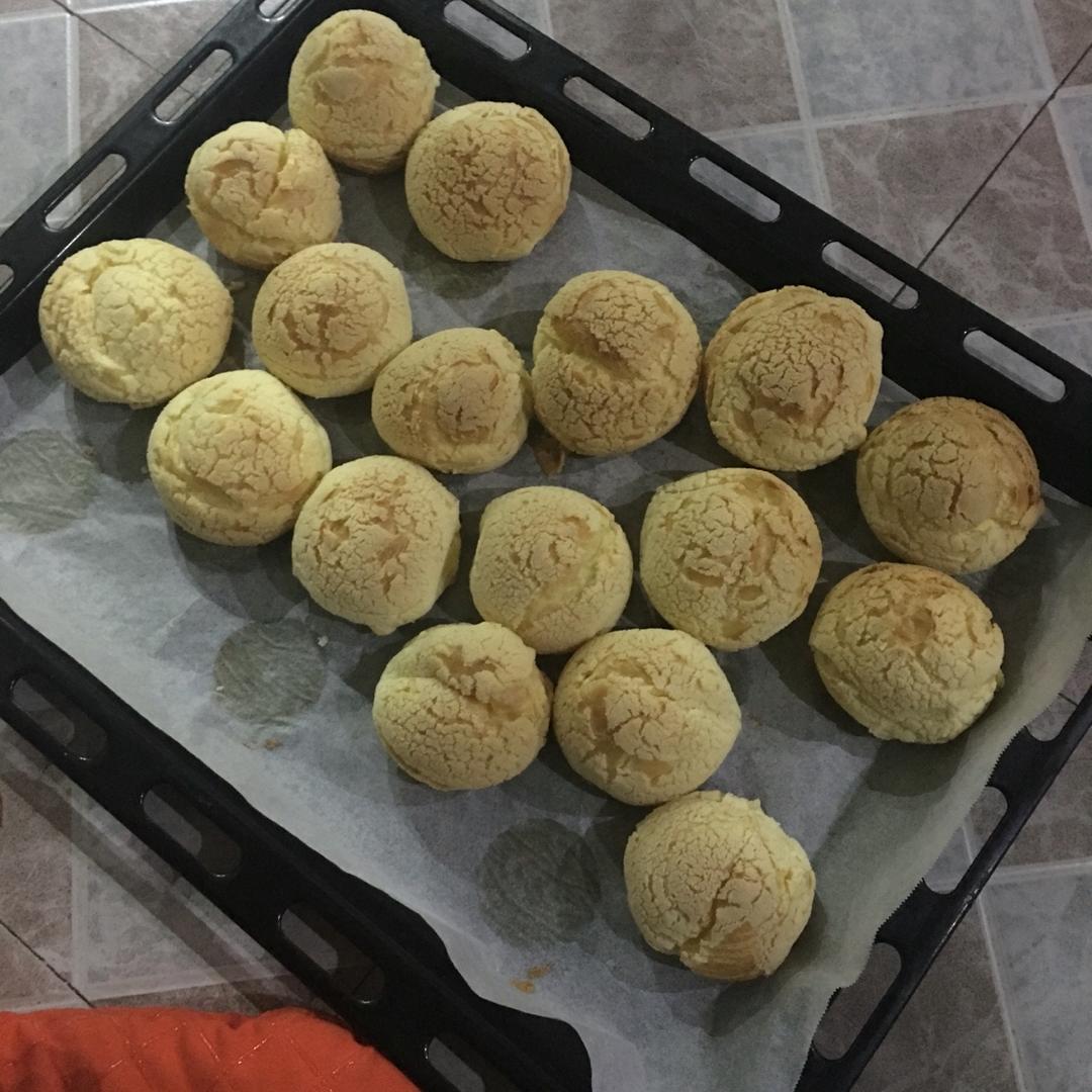 十分美味的酥皮泡芙