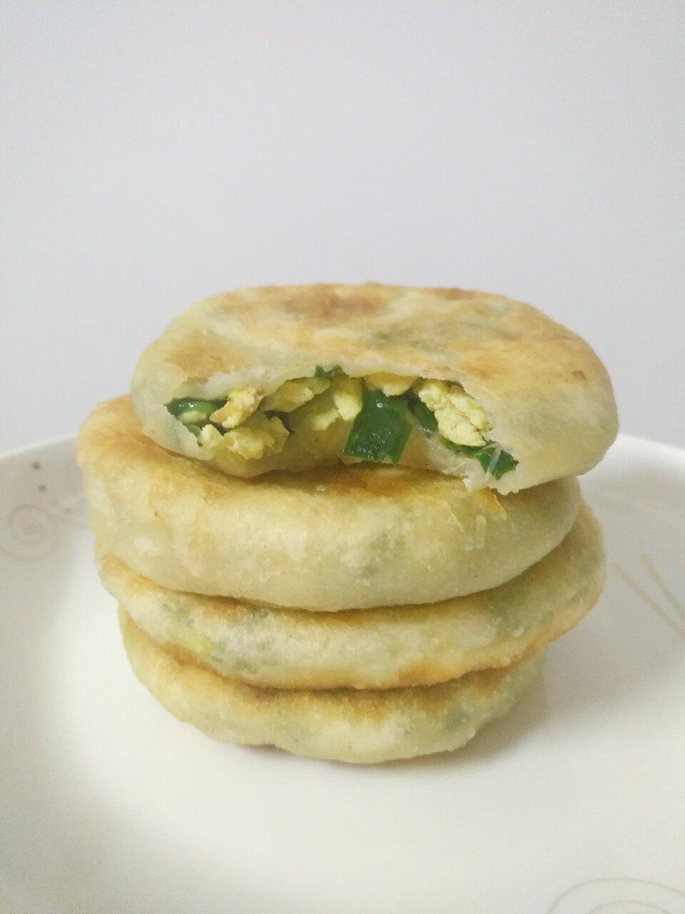 薄皮韭菜饼