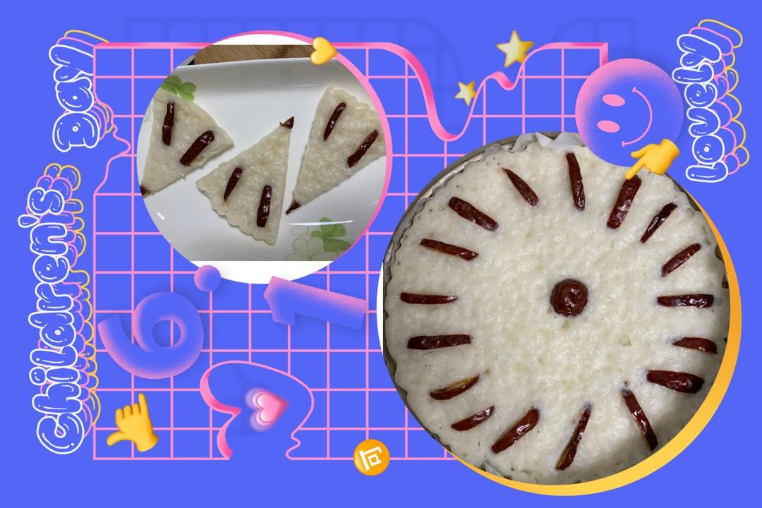 Q弹不粘牙的发糕（粘米粉➕低筋面粉版）