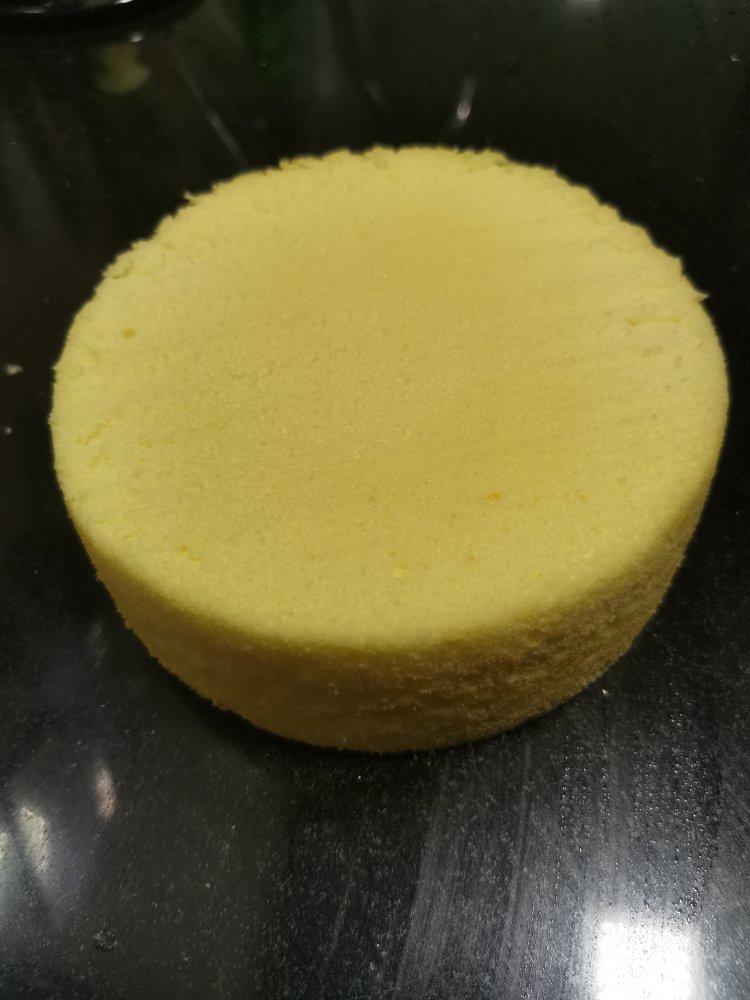 简单奶油蛋糕水果裸蛋糕