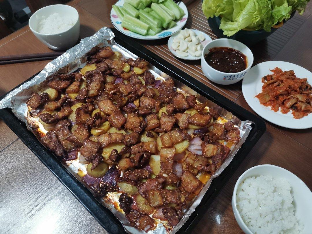 🔥 家庭版香烤五花肉‼️完胜韩国烤肉