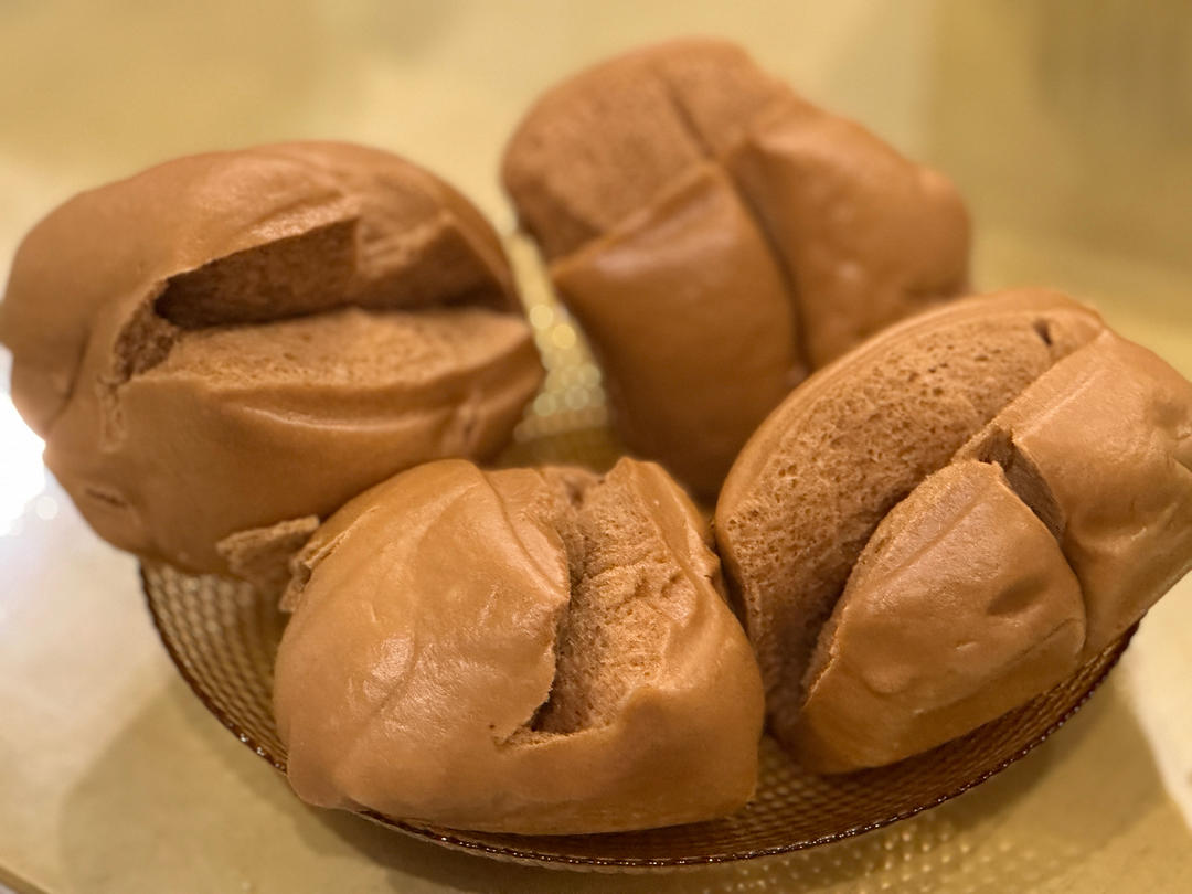 红糖开花馒头的做法