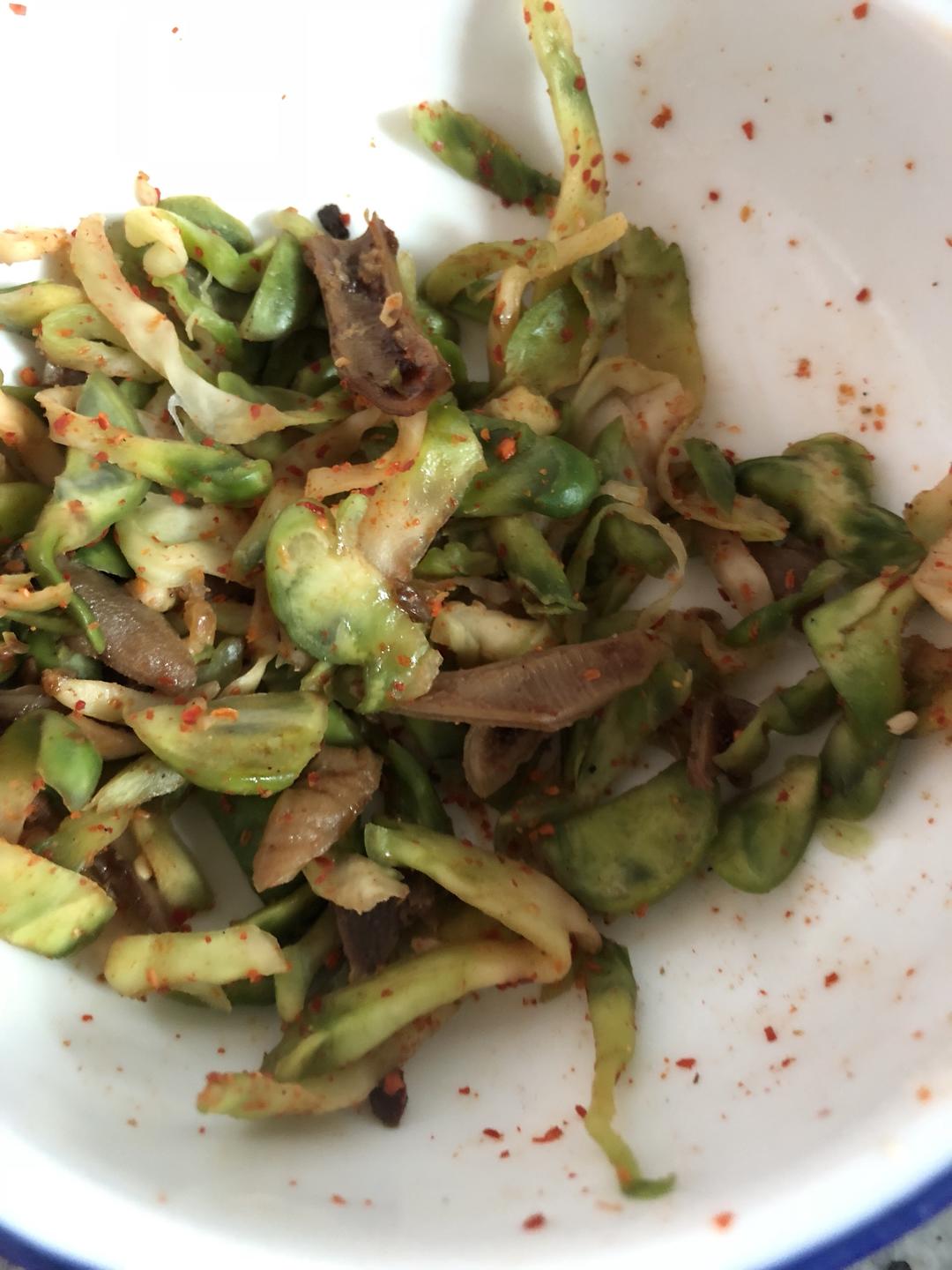 自己做的榨菜的做法