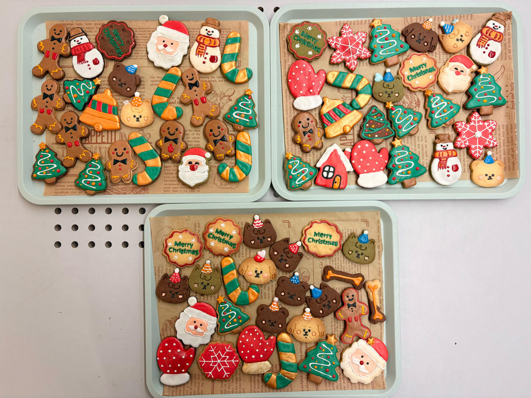 超详细步骤圣诞糖霜饼干