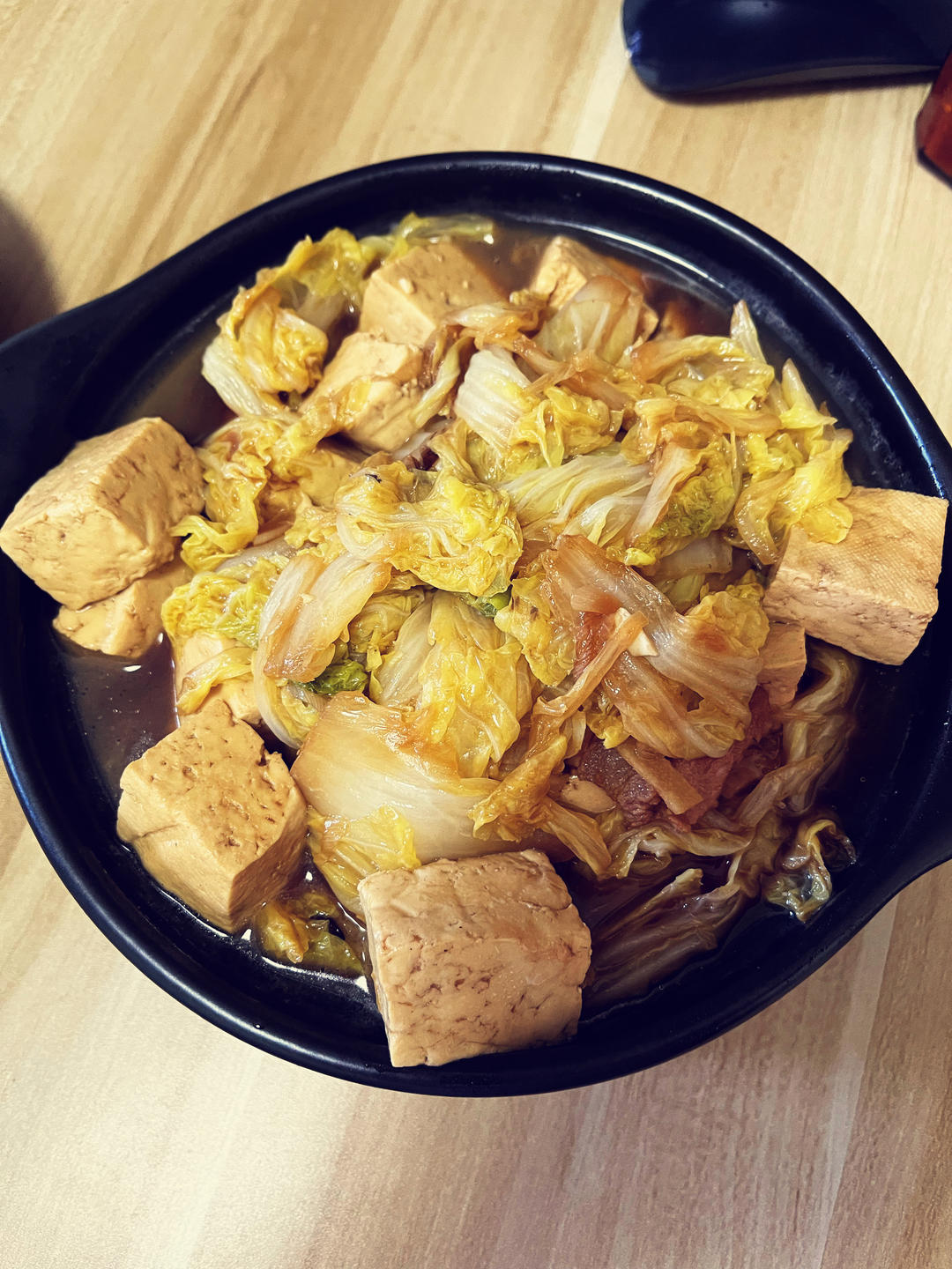 冬季最爱的家常菜！大白菜炖大豆腐或干豆腐