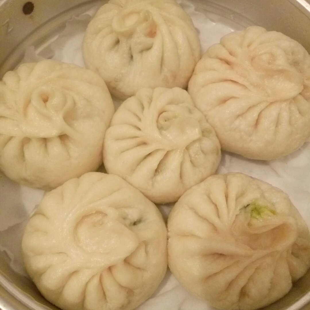 家庭手工肉馅大包子