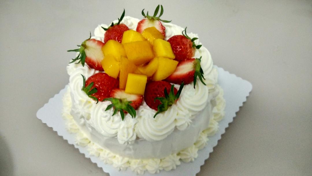 少油少糖6寸戚风蛋糕