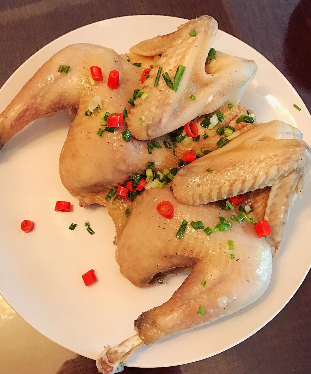 无水葱油鸡｜美食台