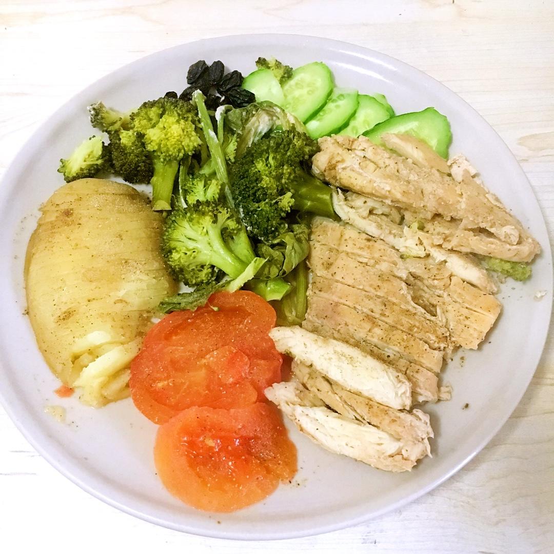 烤鸡胸肉（减肥食）