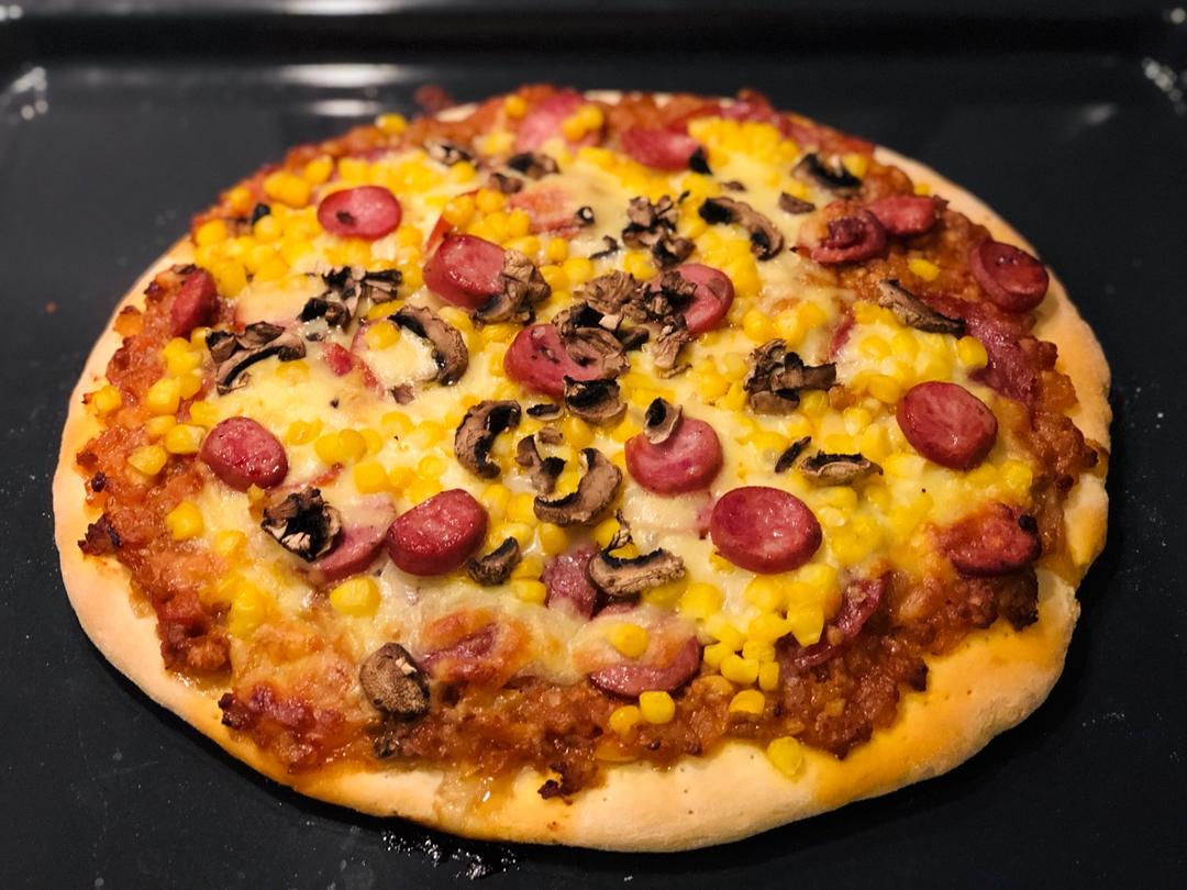 8寸披萨饼皮做法（🉑️厚🉑️薄，🉑️脆🉑️软）4张