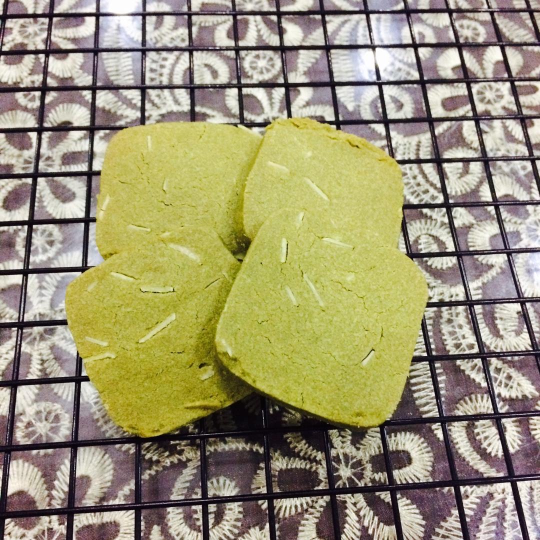 抹茶杏仁饼干