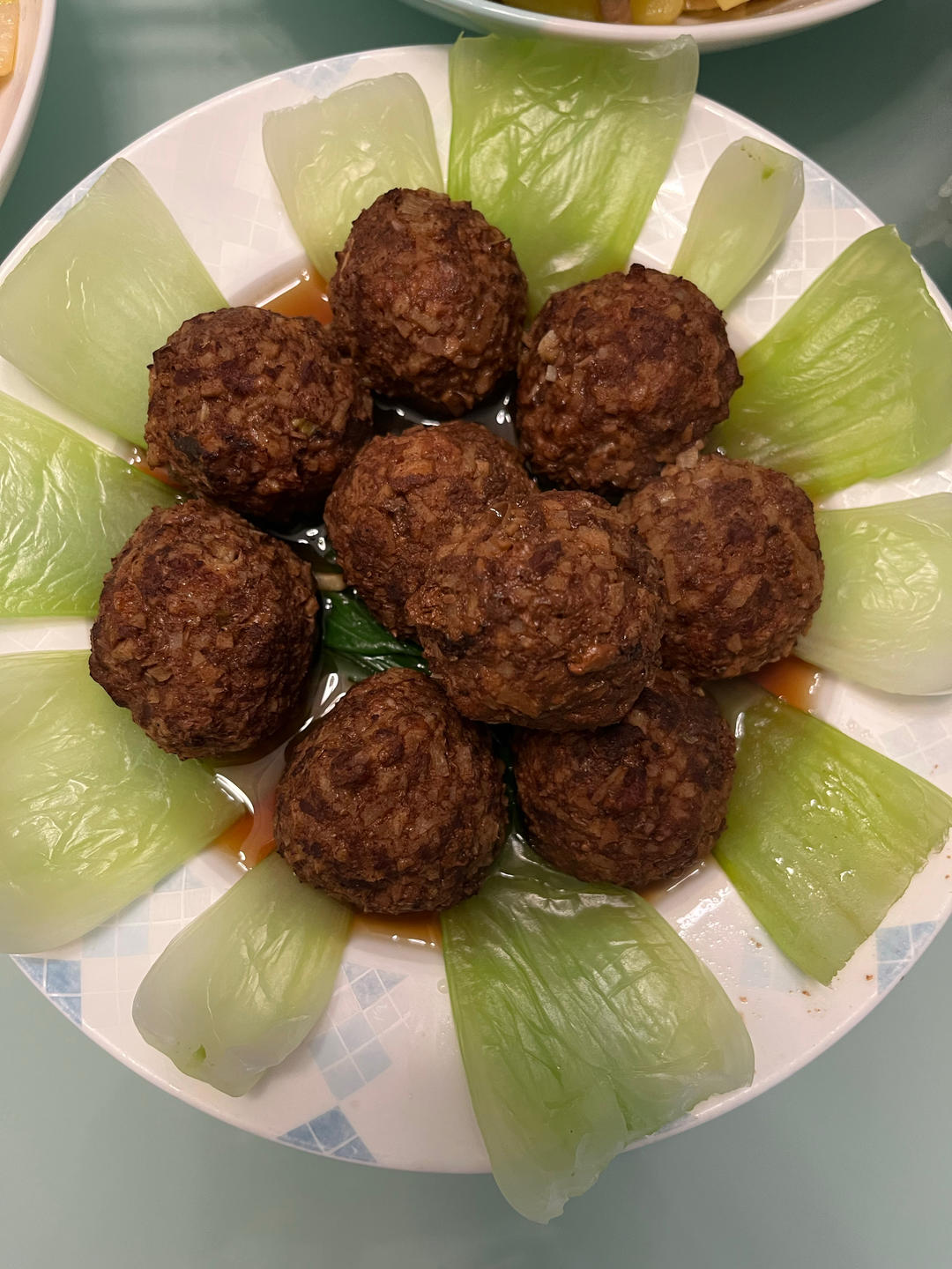 不用油炸的猪肉莲藕丸子