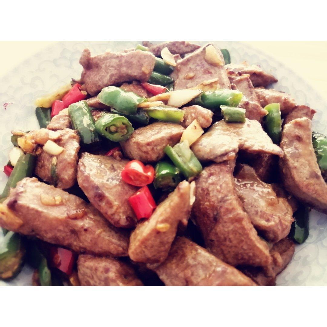 这样炒的猪肝鲜嫩入味，一点都不腥，特别好吃😋