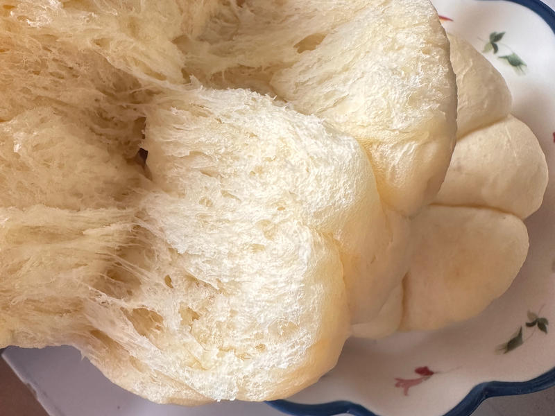 纯奶手撕吐司的做法 步骤1