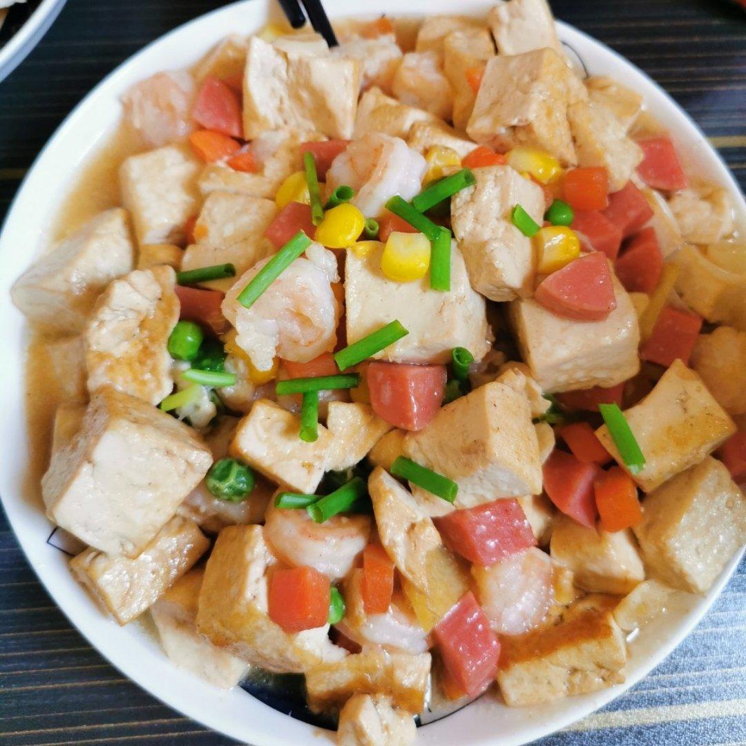 虾仁豆腐