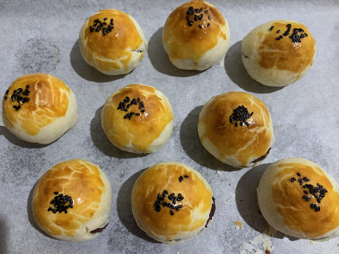 不用揉出膜、不用醒面就能酥掉渣的中式酥皮点心