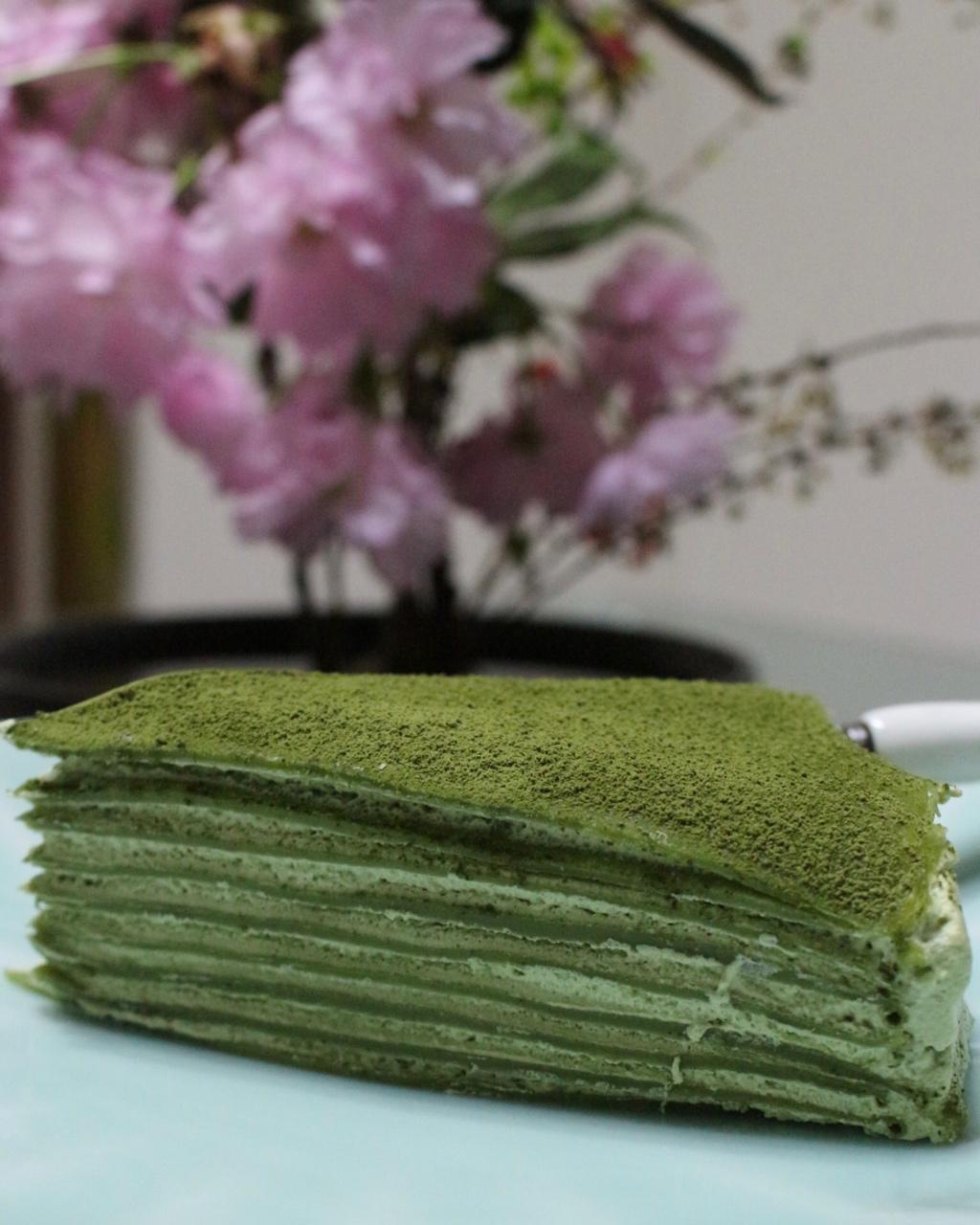 抹茶千层蛋糕