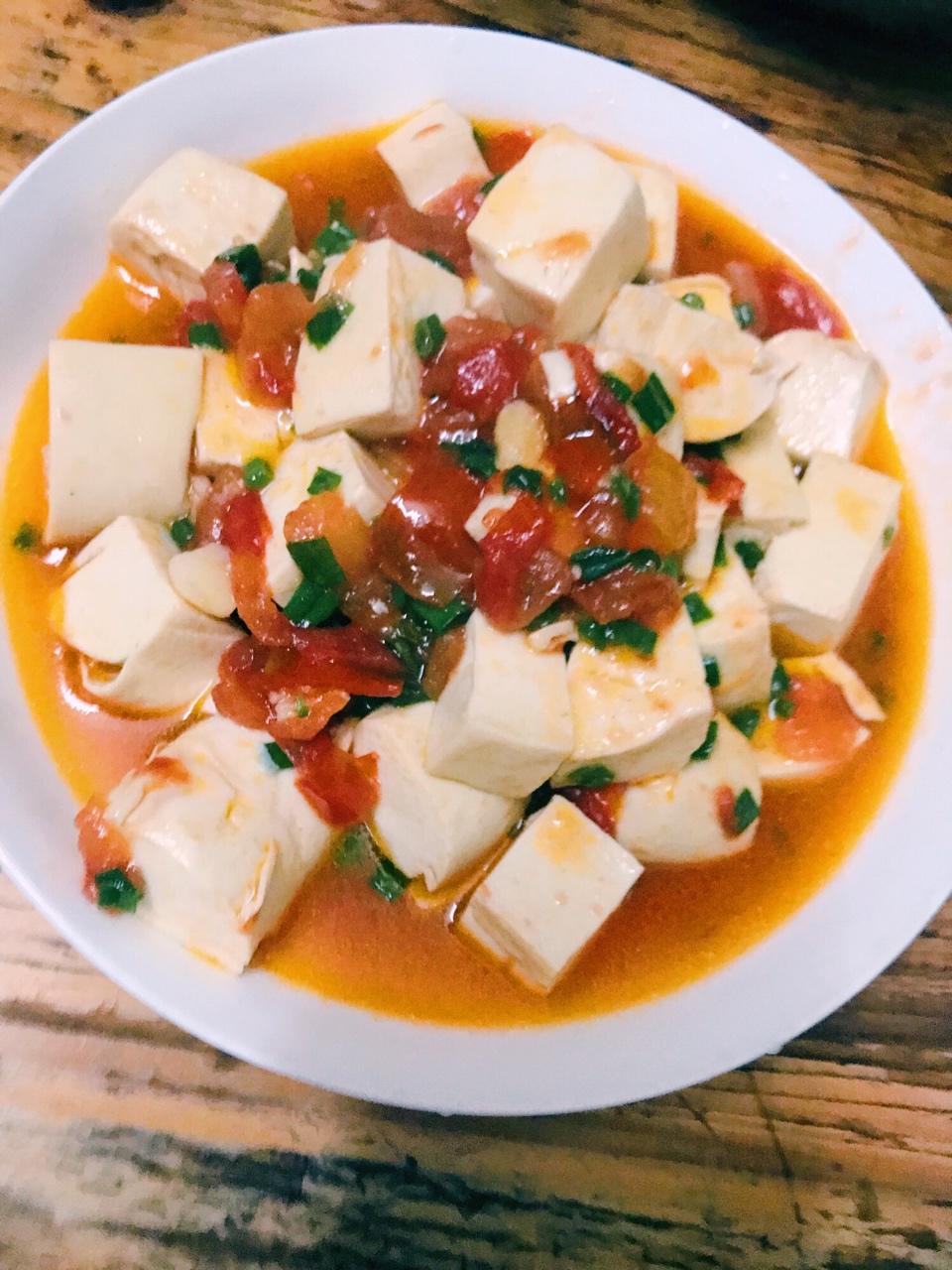 番茄豆腐
