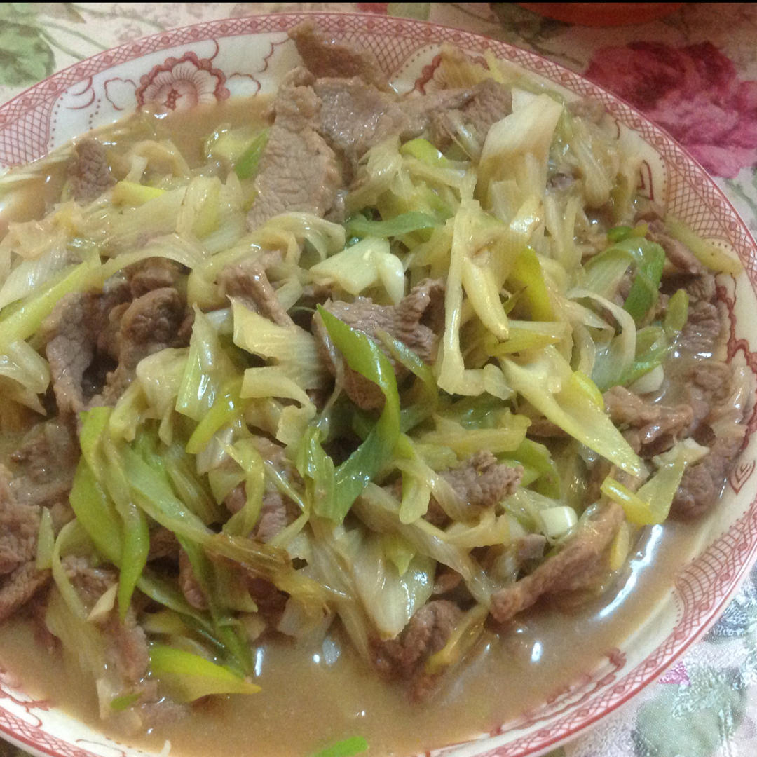 葱爆羊肉
