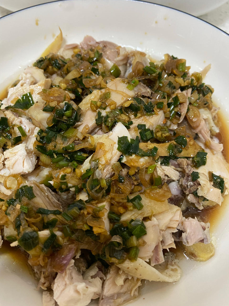 葱油鸡（姜葱鸡）简单做法全，详细到没下过厨都会做