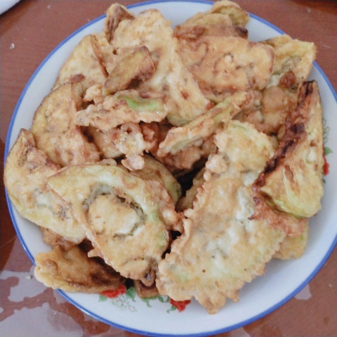 外酥里嫩的炸茄子