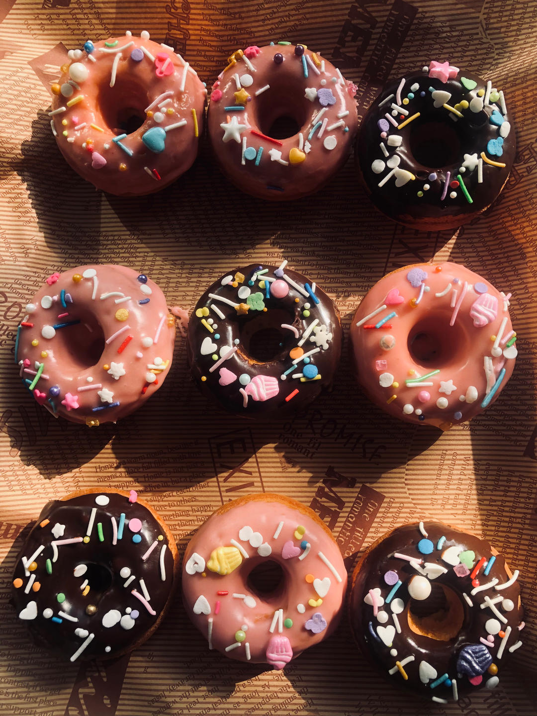 治愈系巧克力甜甜圈（12个）