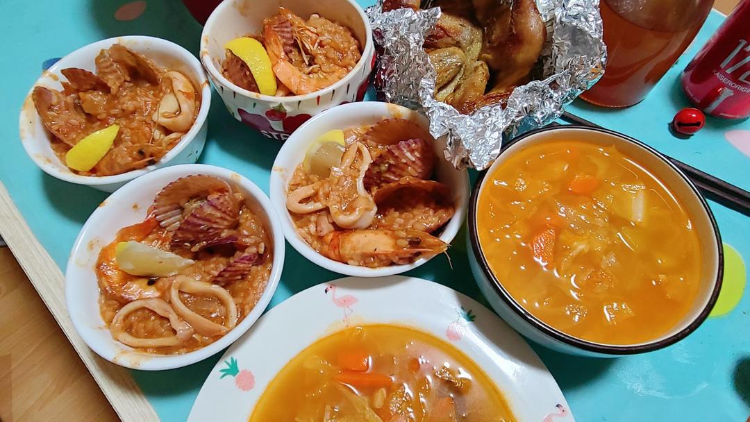 正宗paella 西班牙海鲜饭