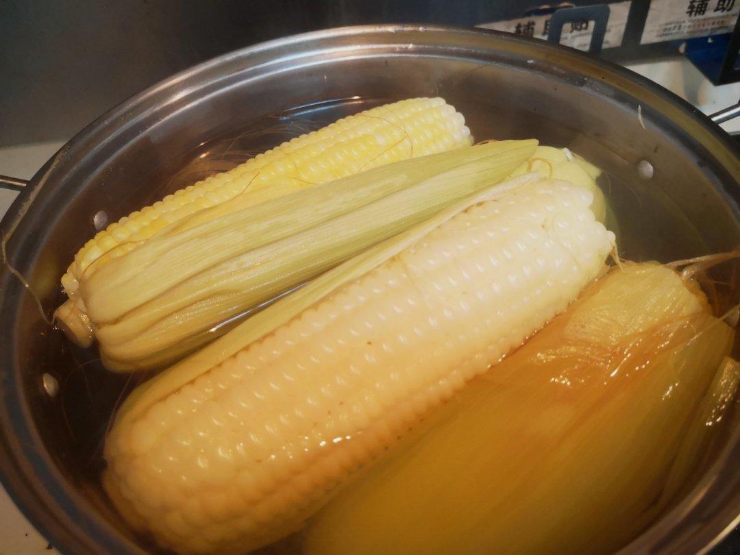 煮玉米