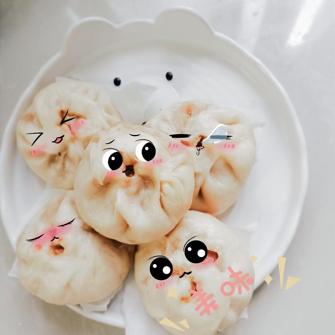 神仙配方肉包子     6个左右