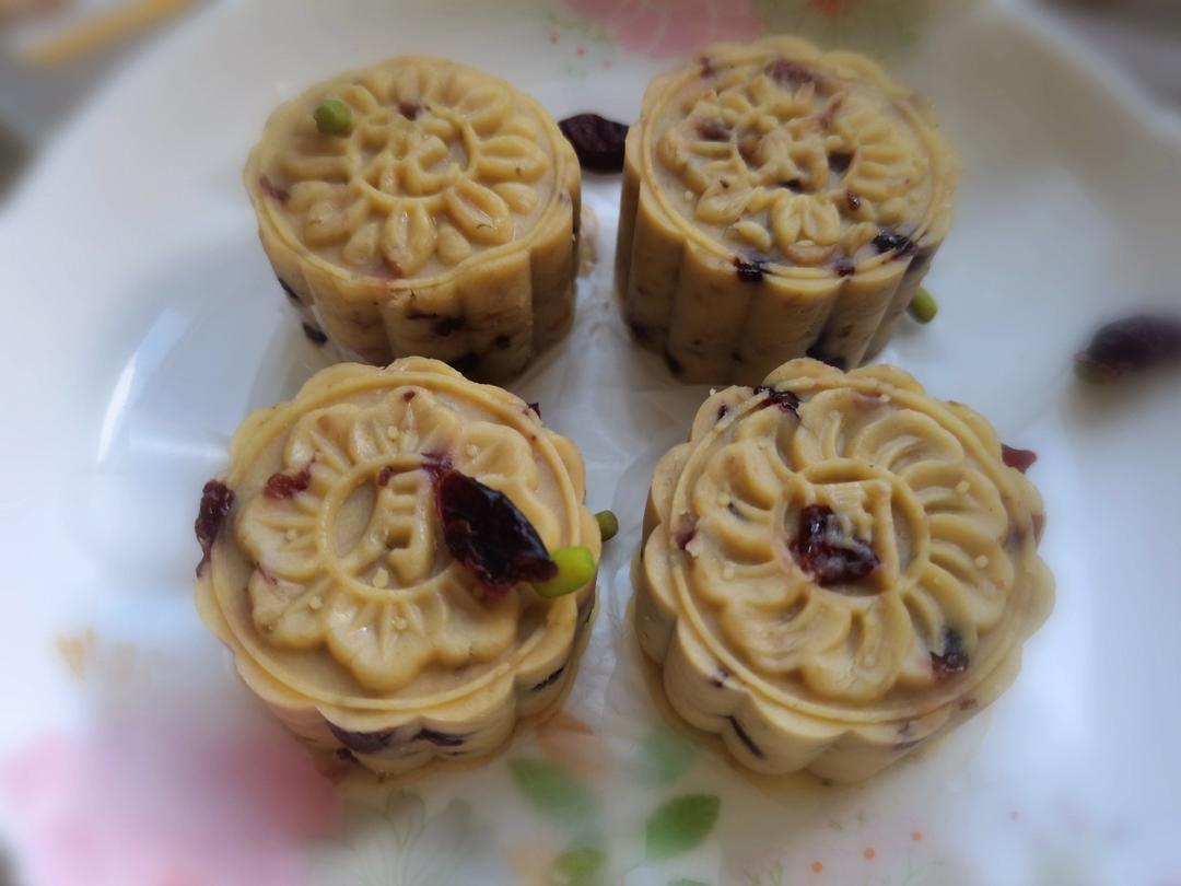 奶香绿豆糕（无豆腥味，超快手不麻烦）