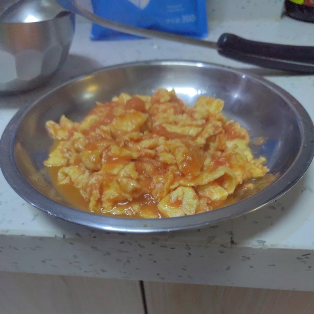西红柿炒鸡蛋