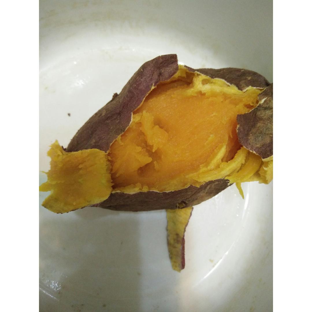 微波炉烤地瓜