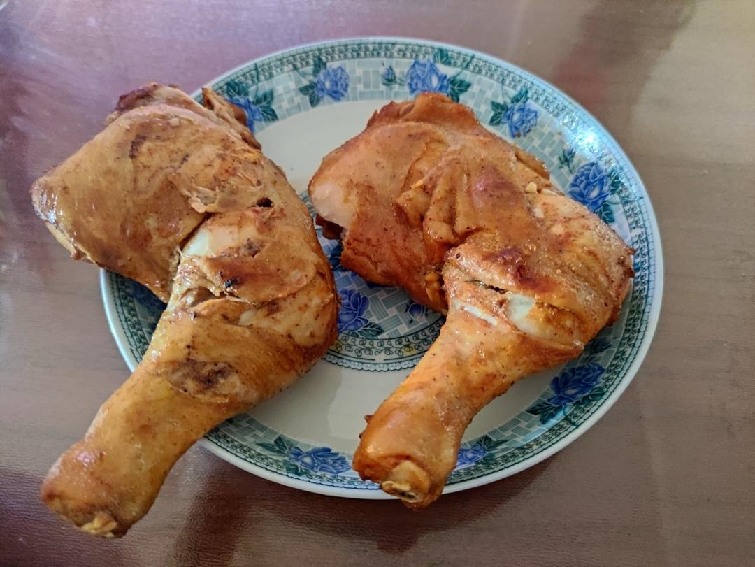 小朋友都爱的 超级简单的 奥尔良烤鸡腿