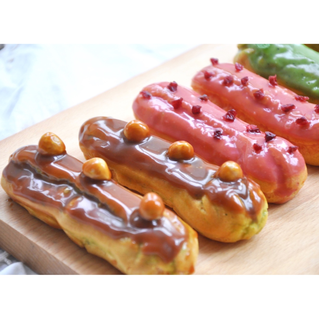 （视频菜谱）手指泡芙 Éclair／闪电泡芙