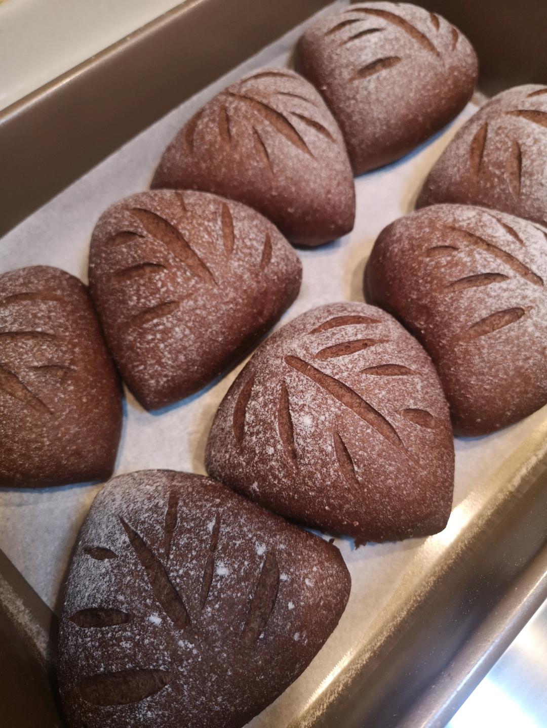 巧克力软欧包