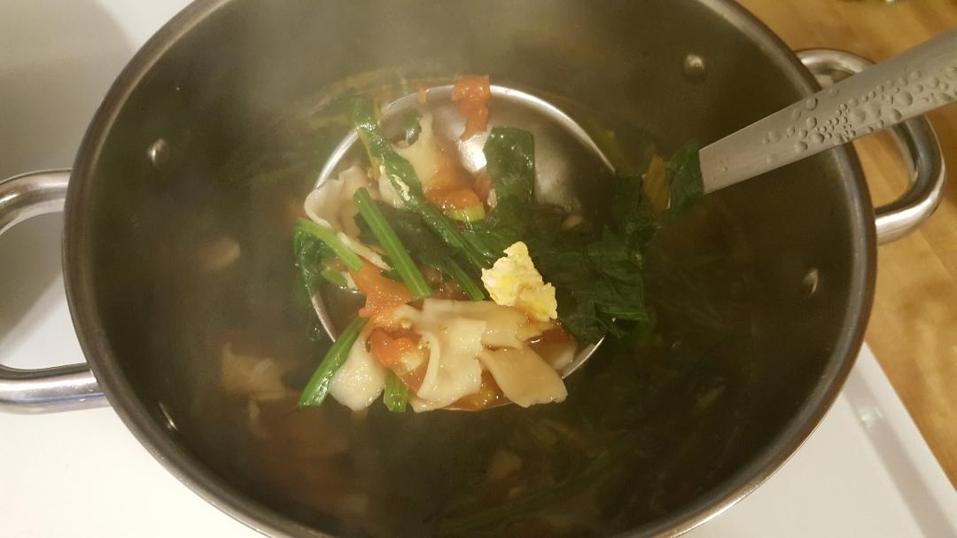 西红柿鸡蛋揪面片
