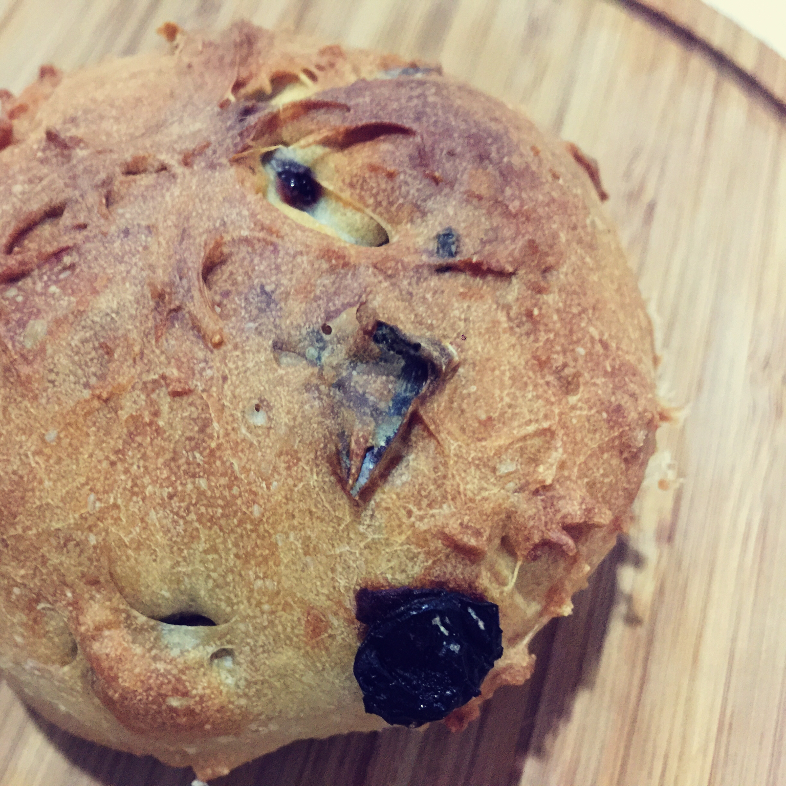 无油无糖全麦果干面包