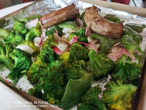 烤蔬菜——工作日和减脂期的抗饿午餐的做法 步骤5