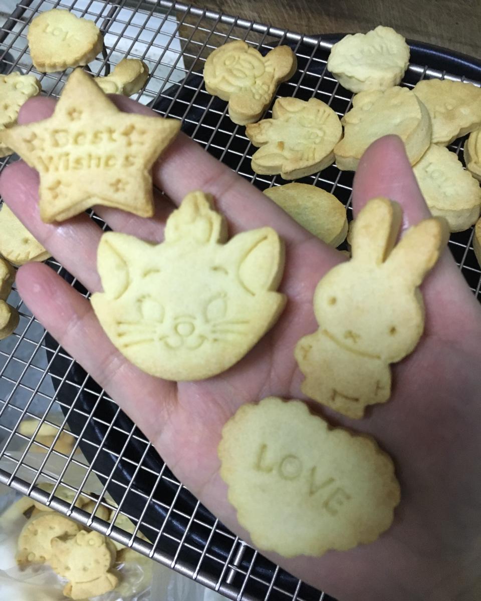卡通黄油饼干