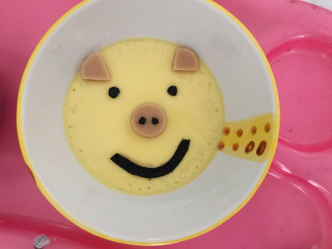 蒸蛋羹——打败小猪卡通怪