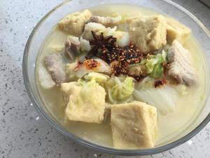 白菜炖冻豆腐的做法 步骤15
