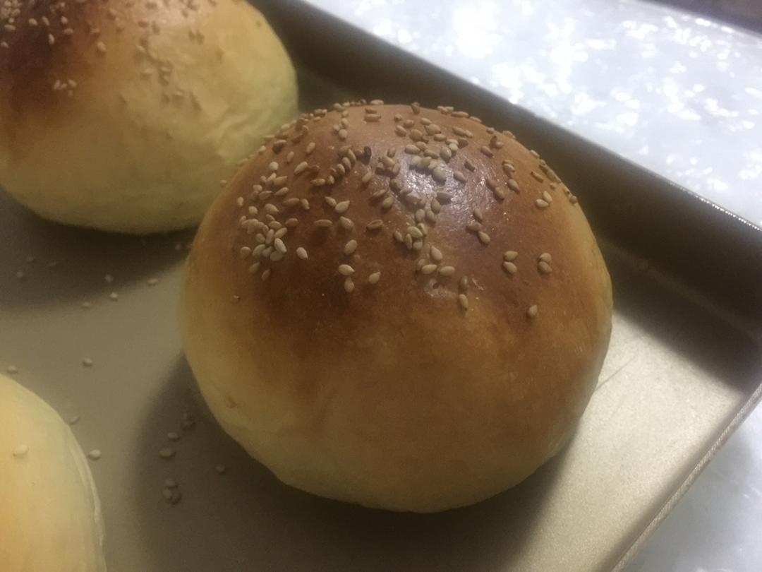 鲜奶汤种汉堡胚